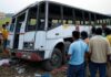 मध्य प्रदेश में घर लौट रहे मजदूरों से भरी बस पलटी, 1 की मौत, 24 घायल