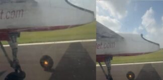 उड़ान भरते ही गिरा स्पाइसजेट विमान का पहिया, मुंबई में इमरजेंसी लैंडिंग से टला बड़ा हादसा, वीडियो आया सामने SpiceJet flight