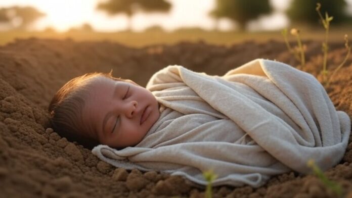 Newborn Girl Buried Alive: Newborn Girl Buried Alive: