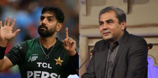 PCB अध्यक्ष मोहसिन नकवी ने भारत के खिलाफ उगला जहर, हारिस रऊफ के बाद की घटिया हरकत Haris Rauf Mohsin Naqvi