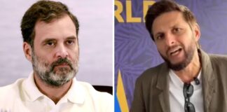 शाहिद अफरीदी ने एशिया कप के हैंडशेक विवाद में राहुल गांधी को लेकर किया ये दावा