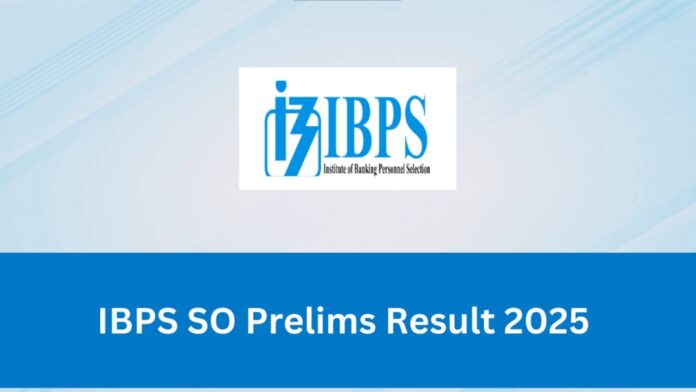 IBPS SO Result 2025