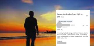 ब्रेकअप हुआ तो मांगी छुट्टी! गुरुग्राम में एक CEO ने शेयर किया कर्मचारी का सबसे ईमानदार मेल, इंटरनेट पर छिड़ी बहस MAIL IMAGE