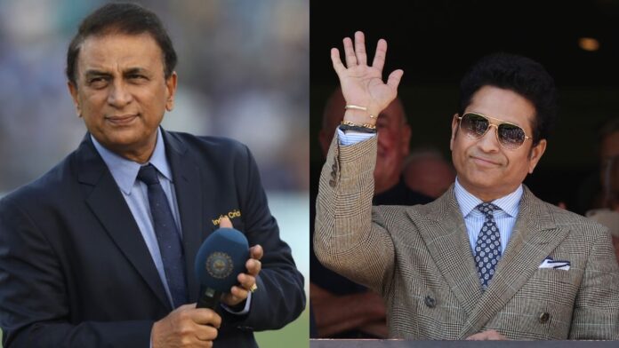 Sachin Tendulkar Sunil Gavaskar