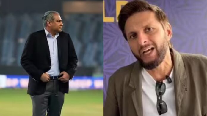 Shahid Afridi Mohsin Naqvi