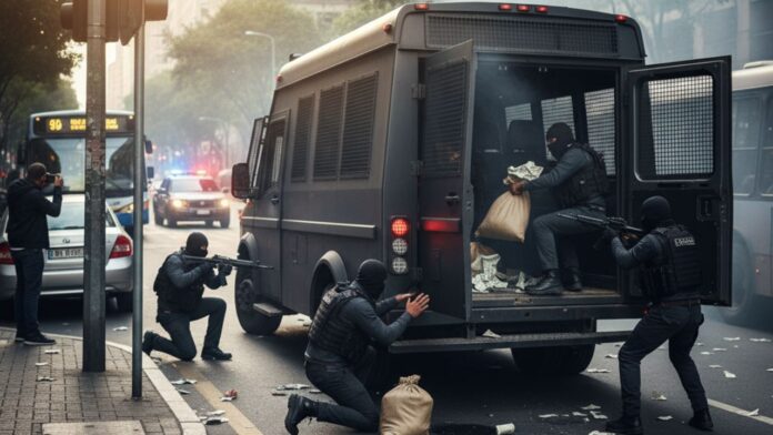 Bengaluru cash van heist