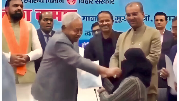Nitish Kumar Hijab Controversy