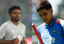 दूसरे टी20 में टीम इंडिया की प्लेइंग 11 में होगा बदलाव! गिल की जगह संजू की होगी एंट्री Shubman Gill Sanju Samson