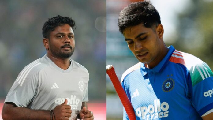 Shubman Gill Sanju Samson Shubman Gill Sanju Samson
