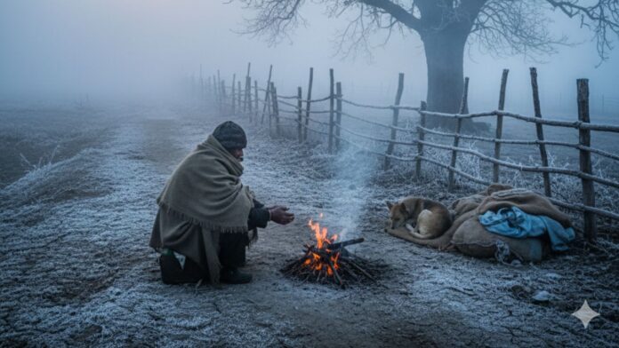 Intense cold weather In North India Intense cold weather In North India