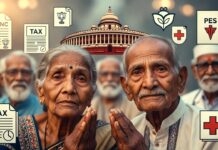 बजट 2026 से बुज़ुर्गों को बड़ी उम्मीद, क्या बढ़ेगी टैक्स छूट, पेंशन और हेल्थकेयर सपोर्ट? ai image