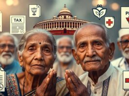बजट 2026 से बुज़ुर्गों को बड़ी उम्मीद, क्या बढ़ेगी टैक्स छूट, पेंशन और हेल्थकेयर सपोर्ट? ai image