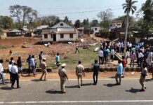 सामुदायिक भवन के निर्माण को लेकर दो गुटों में झड़प, दोनों तरफ से जमकर पत्थरबाजी ai image