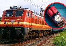 गोरखपुर-मुंबई ट्रेन में बम होने की खबर से मचा हड़कंप, तुरंत खाली कराया स्टेशन Mau