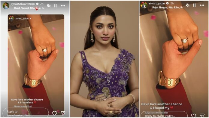 Elvish Yadav And Jiya Shankar