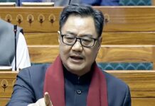 ‘लोकसभा स्पीकर के चैंबर में घुसकर 20-25 कांग्रेस MPs ने की बदतमीजी, किरेन रिजिजू का बड़ा आरोप Kiren Rijiju