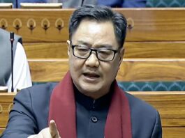 ‘लोकसभा स्पीकर के चैंबर में घुसकर 20-25 कांग्रेस MPs ने की बदतमीजी, किरेन रिजिजू का बड़ा आरोप Kiren Rijiju