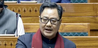 ‘लोकसभा स्पीकर के चैंबर में घुसकर 20-25 कांग्रेस MPs ने की बदतमीजी, किरेन रिजिजू का बड़ा आरोप Kiren Rijiju