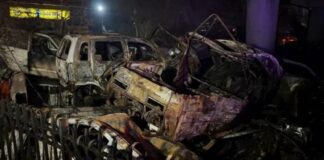 शाहदरा में भीषण अग्निकांड, फ्लाईओवर के नीचे MCD पार्किंग में खड़ी 20 गाड़ियां जलकर खाक