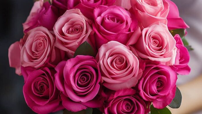 Dreaming of pink roses often signals gentle romance