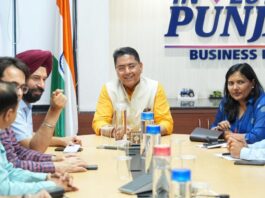 पंजाब में अमन अरोड़ा ने उद्योग एवं वाणिज्य मंत्री के रूप में संभाला पदभार Aman Arora
