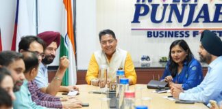 पंजाब में अमन अरोड़ा ने उद्योग एवं वाणिज्य मंत्री के रूप में संभाला पदभार Aman Arora