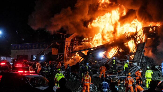 Horrific Explosion at Chinese Coal Mine: 80 Workers Dead, Search Operations Underway Horrific Explosion at Chinese Coal Mine: 80 Workers Dead, Search Operations Underway