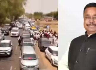 PM मोदी की पेट्रोल-डीजल बचाने की अपील, BJP नेता सौभाग्य सिंह ठाकुर का लंबा काफिला वायरल Saubhagya Singh Thakur