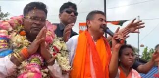 पश्चिम बंगाल में बीजेपी का धमाका, फलता सीट पर बड़े अंतर से जीते देबांग्शु पांडा