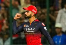 IPL का तड़का, रायपुर में RCB खिलाड़ी बने छत्तीसगढ़िया, वायरल वीडियो ने जीता दिल RCB desi style in Raipur Kohli and company dressed in Chhattisgarhi colours video goes viral