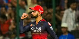 IPL का तड़का, रायपुर में RCB खिलाड़ी बने छत्तीसगढ़िया, वायरल वीडियो ने जीता दिल RCB desi style in Raipur Kohli and company dressed in Chhattisgarhi colours video goes viral