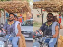 गर्मी से परेशान युवक ने लगाया देसी जुगाड़, वीडियो देखकर लोग बोले- ‘वाह क्या आइडिया है’ Troubled by the heat a young man came up with a desi jugaad Wow what an idea