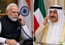 पश्चिम एशिया में जंग जैसे हालात, PM मोदी ने कुवैत के अमीर से फोन पर की बड़ी चर्चा PM Modi major diplomatic move amidst escalating crisis Middle East holds talks Emir Kuwait
