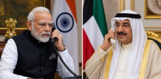 पश्चिम एशिया में जंग जैसे हालात, PM मोदी ने कुवैत के अमीर से फोन पर की बड़ी चर्चा PM Modi major diplomatic move amidst escalating crisis Middle East holds talks Emir Kuwait