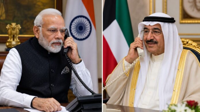 PM Modi major diplomatic move amidst escalating crisis Middle East holds talks Emir Kuwait PM Modi major diplomatic move amidst escalating crisis Middle East holds talks Emir Kuwait