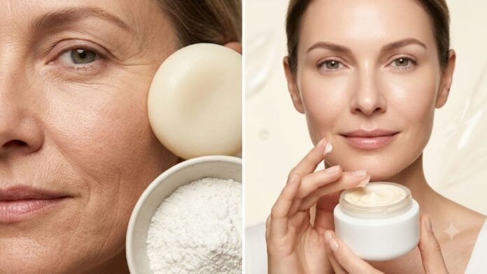 Make facial wrinkles and fine lines vanish mix this one ingredient with rice flour and apply it