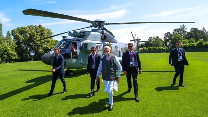 PM Modi arrives in Biarritz to attend the G7 summit.jpg PM Modi arrives in Biarritz to attend the G7 summit