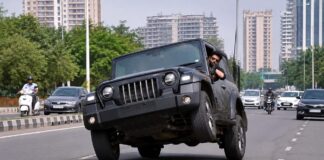 गुरुग्राम में थार चालक की खतरनाक करतूत कैमरे में कैद, लोगों की जान जोखिम में डालने पर हुई कार्रवाई Gurugram News