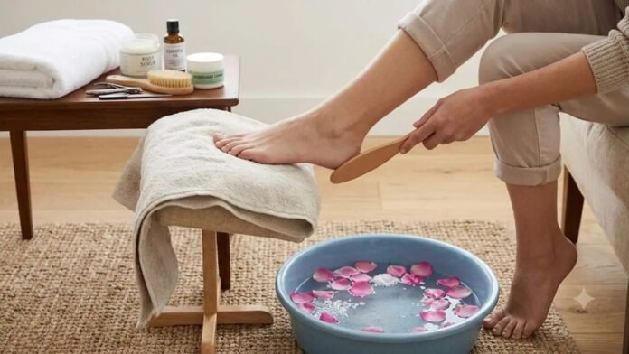 Pedicure at Home