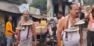 पश्चिम बंगाल में टीएमसी नेता की सरेआम बेइज्जती, वीडियो वायरल TMC leader viral video
