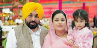 CM भगवंत मान की पत्नी का सादगी भरा लुक हुआ वायरल, पिंक सूट में जीता दिल Bhagwant Mann wife
