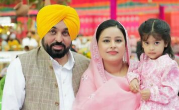 CM भगवंत मान की पत्नी का सादगी भरा लुक हुआ वायरल, पिंक सूट में जीता दिल Bhagwant Mann wife