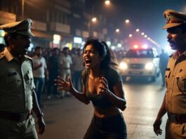 पुलिसकर्मियों संग की अभद्रता, बोली बॉयफ्रेंड से मिलने आई, नशे की हालत में दिखा युवती का हाईवोल्टेज ड्रामा Young woman high voltage drama intoxicated state Meerut video viral