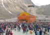 खराब मौसम में 12 लाख श्रद्धालुओं ने किए केदारनाथ धाम के दर्शन