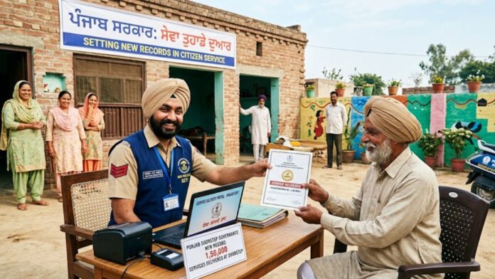 government services delivered to doorstep punjab