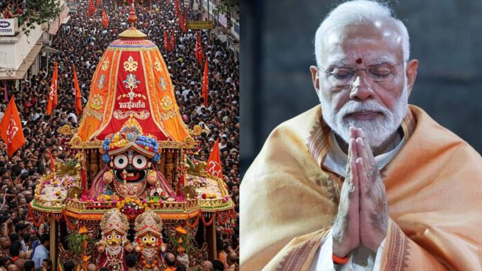 Balance Lost While Working Laborer Falls from Airport Height Causing Panic - 2026-07-16T121918.345.jpg Jagannath Rath Yatra begins in Puri PM Modi Best Wishes