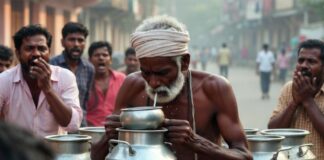 दूध देने से पहले डिब्बे में थूकता दिखा दूधवाला! वायरल वीडियो के बाद मचा हड़कंप, पुलिस ने शुरू की जांच Milkman seen spitting into the container before delivering milk Uproar follows viral video police launch investigation