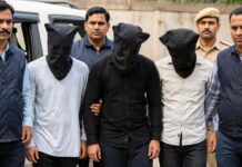 दिल्ली पुलिस की बड़ी कार्रवाई, लॉरेंस बिश्नोई गैंग से जुड़े तीन शूटर गिरफ्तार Major crackdown by Delhi Police: Three shooters linked to the Lawrence Bishnoi gang arrested.
