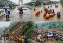 देशभर में बारिश का बनी आफत, दिल्ली में जलभराव, सूरत में बाढ़ और केरल में भूस्खलन से जनजीवन प्रभावित Rain wreaks havoc across country daily life disrupted waterlogging Delhi flooding Surat slides Keral