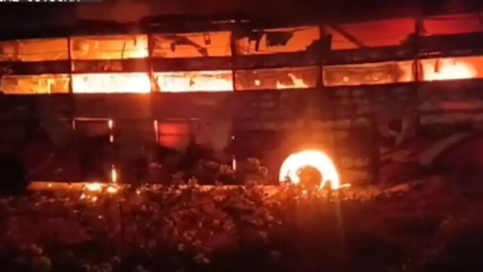 Rajasthan Bus Fire Rajasthan Bus Fire